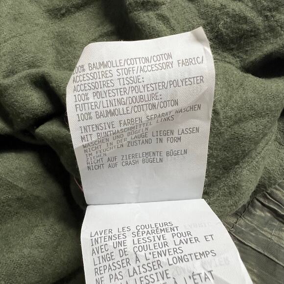 Pampolina Girls Dress 3T Green Corduroy & Taffeta Embroidered Sleeveless $110 - Picture 9 of 9